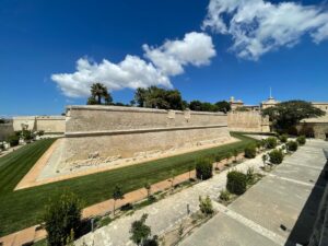 Mdina, city wall