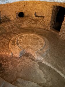 St. Paul's Catacombs, Rabat, Malta - Agape table